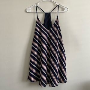 Red White and Blue Strap Shirt